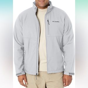 Columbia Men’s Ascender Softshell Jacket- Columbia Grey